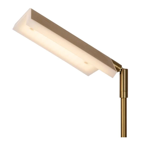 Lucide AARON - Stehlampe Mit Leselampe - LED Dim to warm - 1x12W 2700K/4000K - Mattes Gold / Messing - DETAIL 3